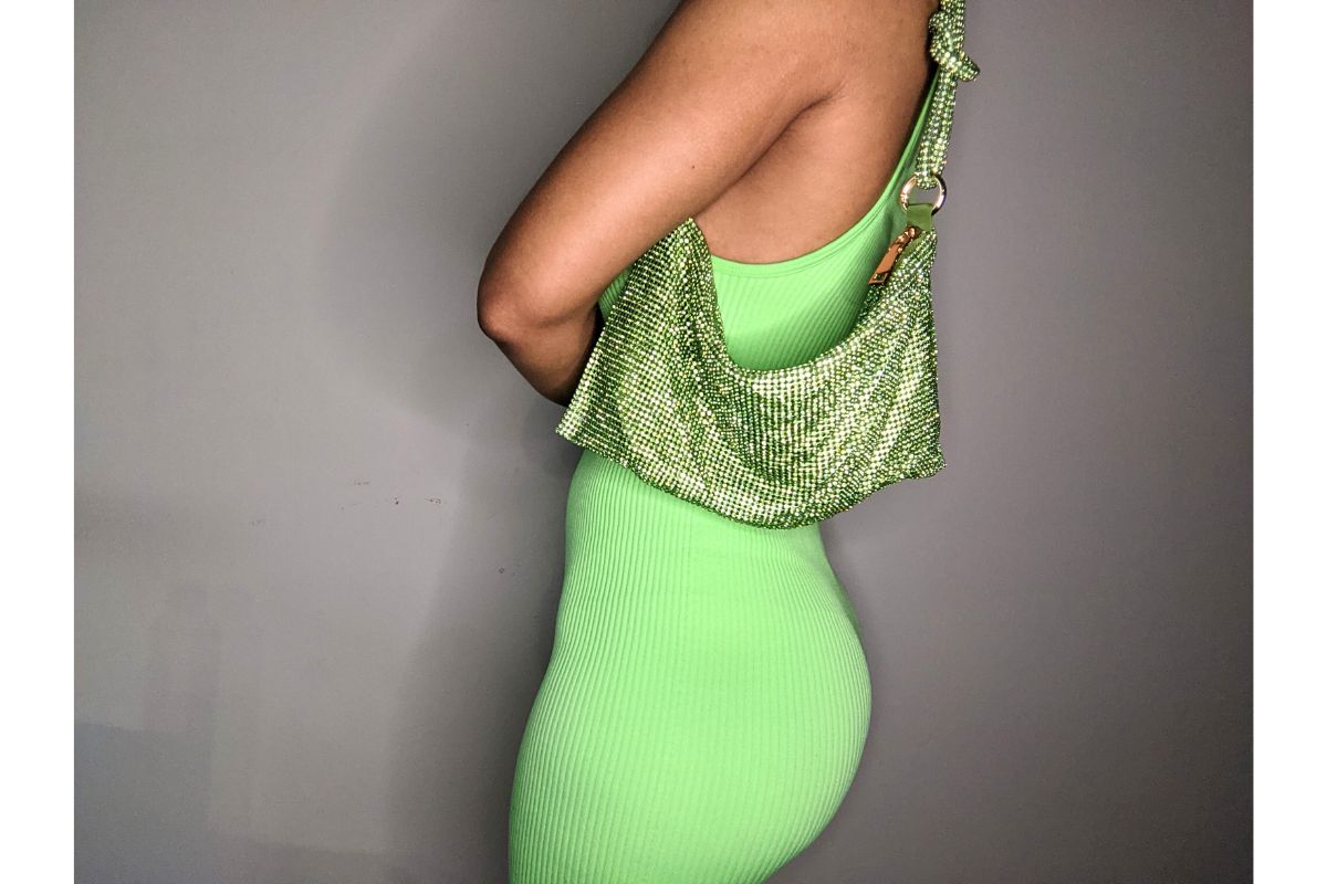 Emerald Enchantment Shoulder purse