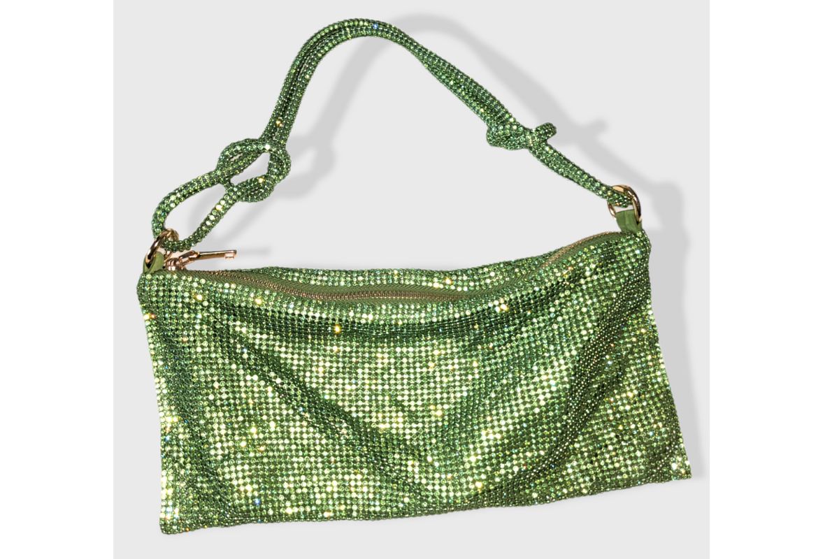 Emerald Enchantment Shoulder purse