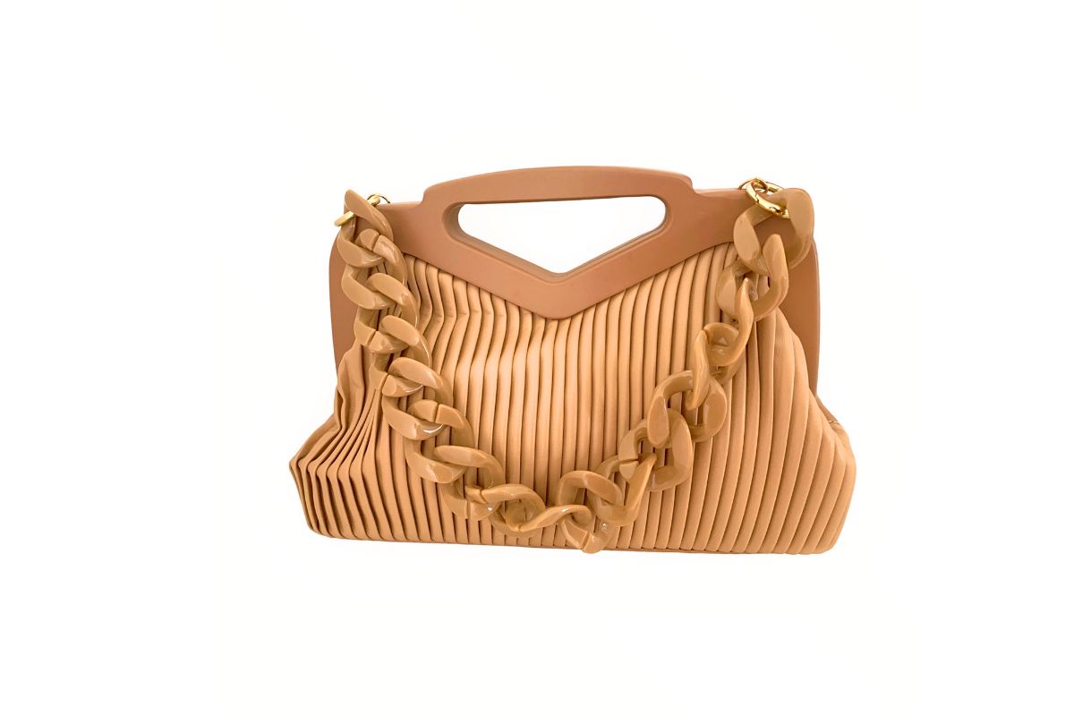 Caroline Latte purse