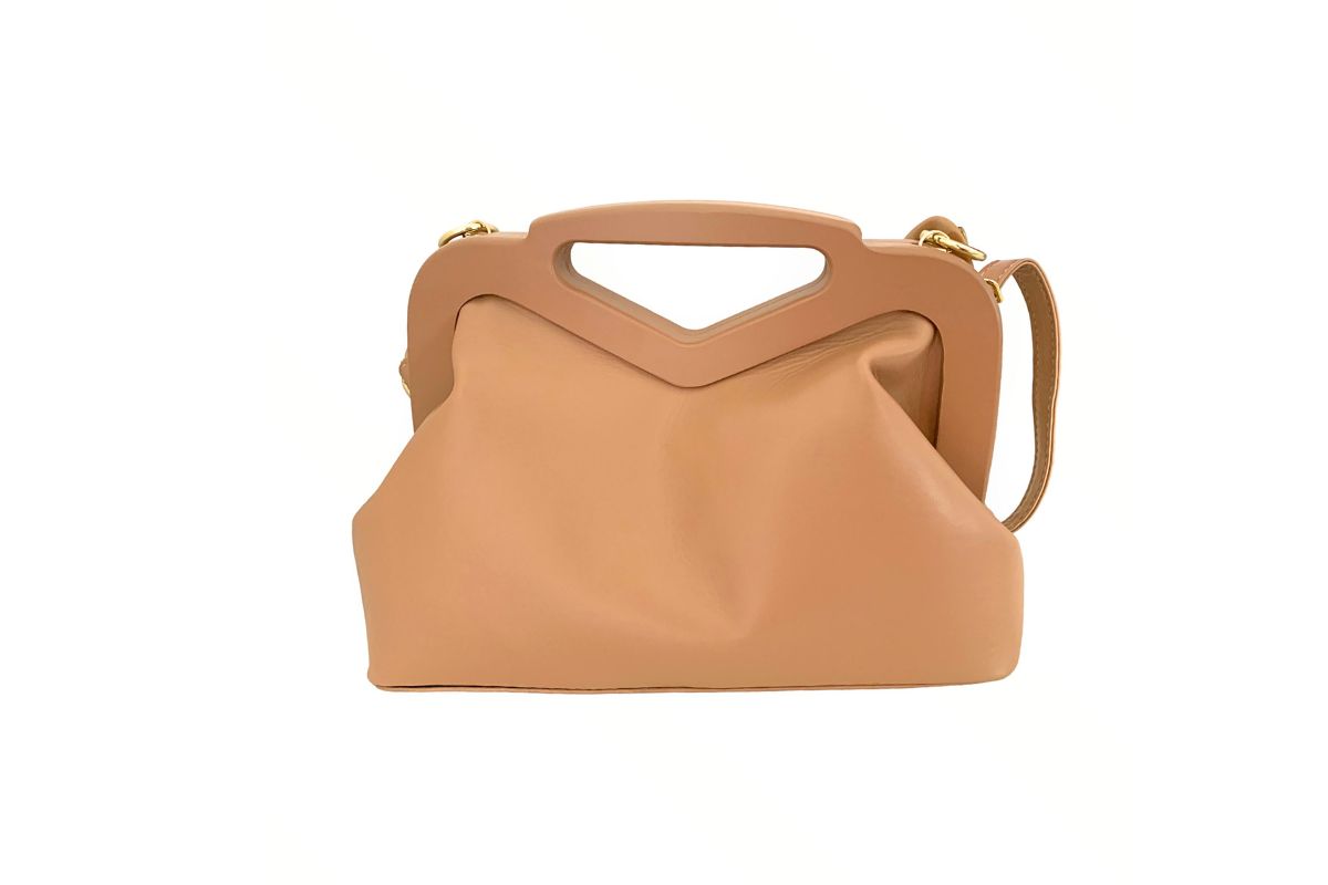 Caroline Latte purse