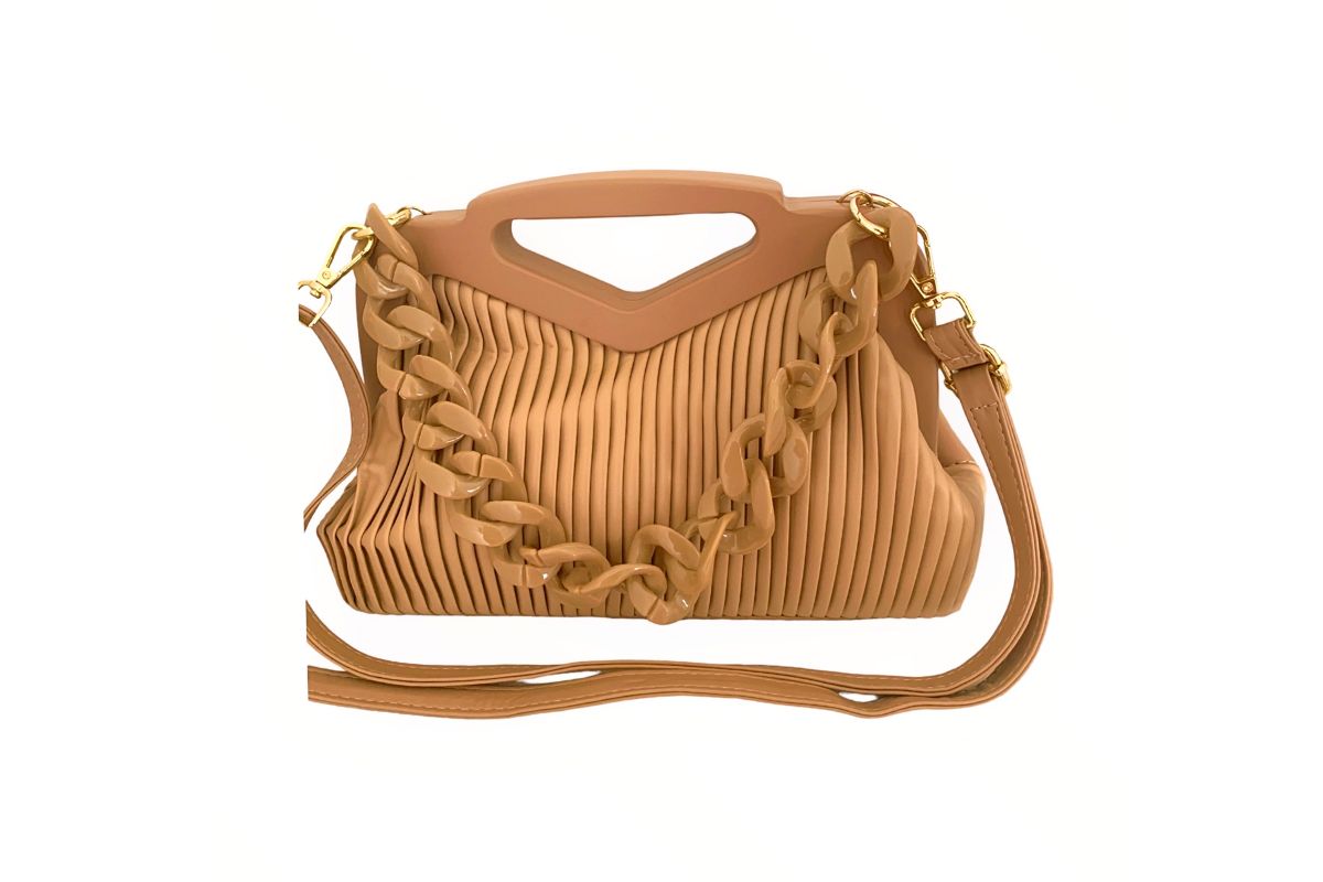 Caroline Latte purse
