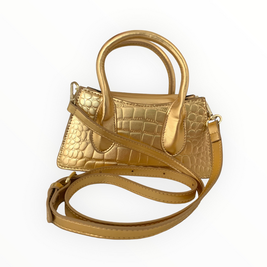 Paris mini Gold purse