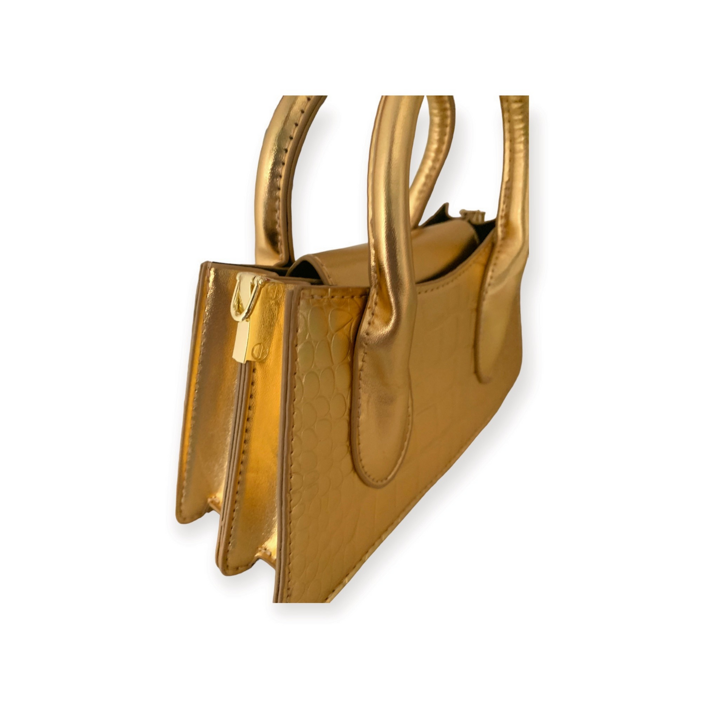 Paris mini Gold purse