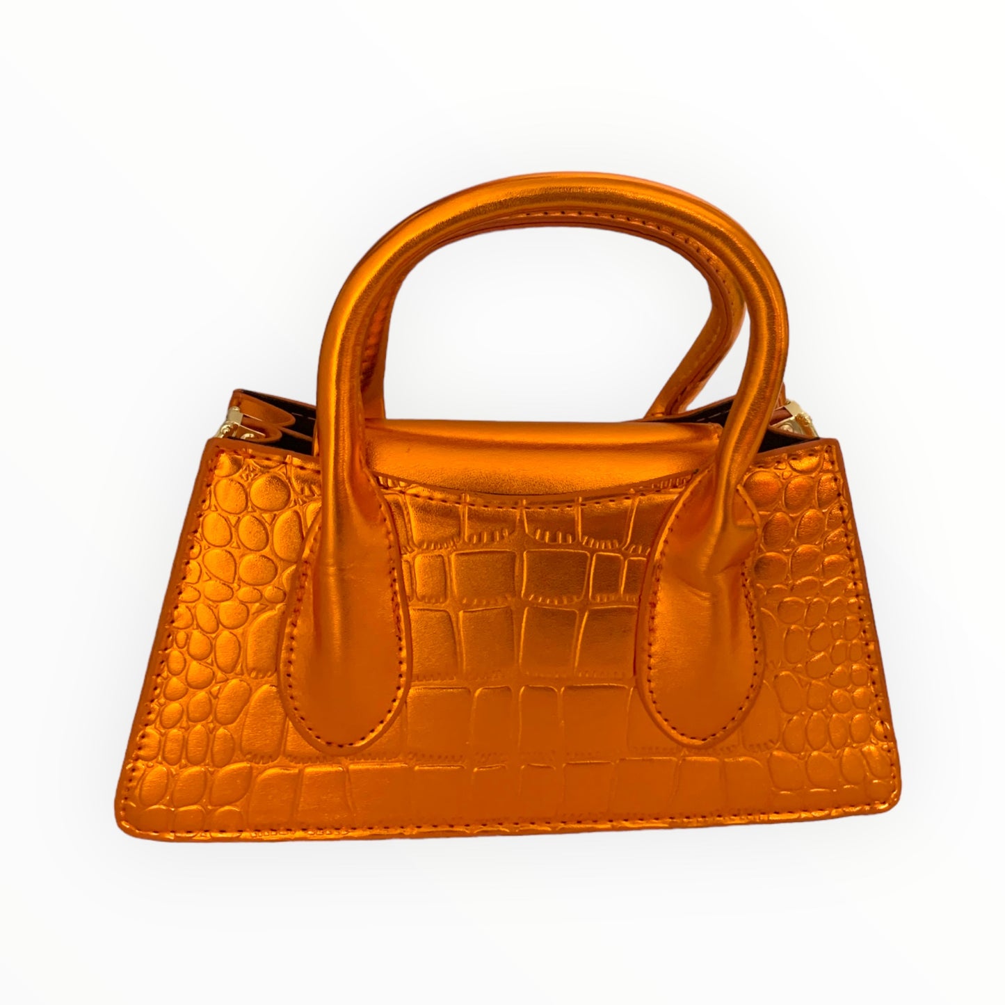 Paris mini Fire orange purse