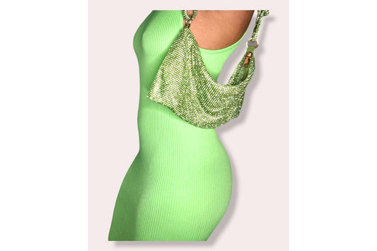 Emerald Enchantment Shoulder purse