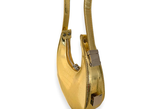 Gold Metallic Sasha purse