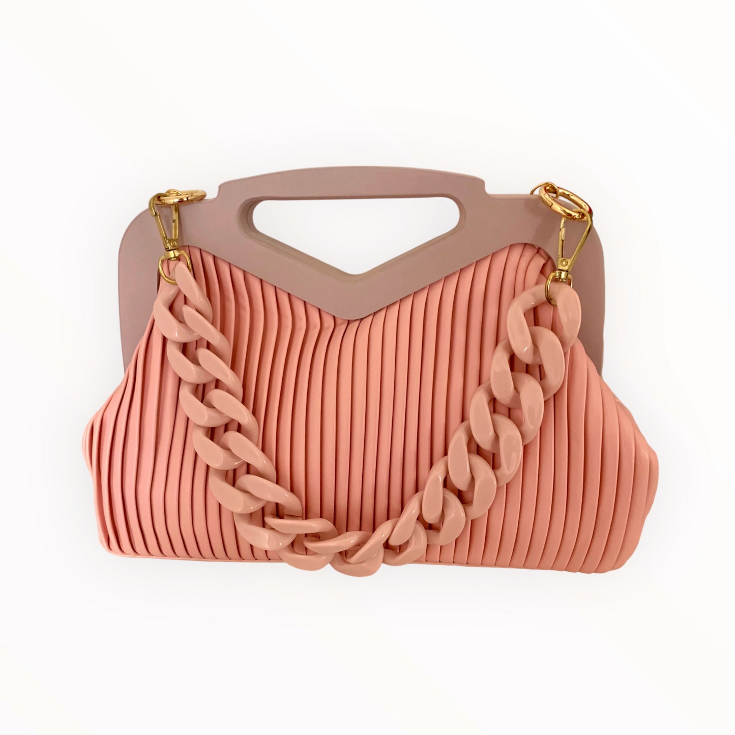 Caroline pink purse