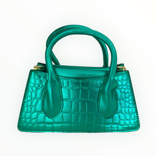 Paris mini sea green purse