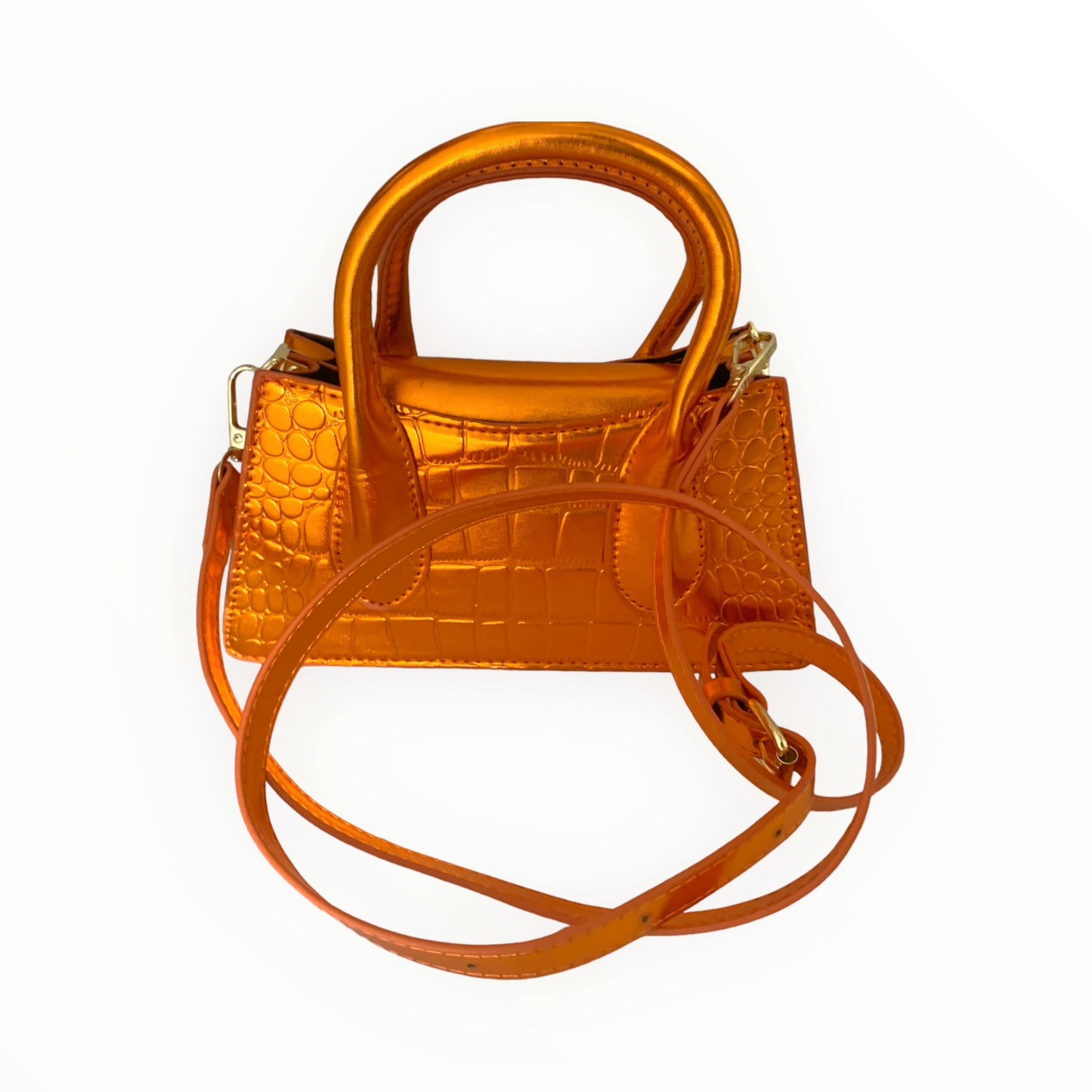 Paris mini Fire orange purse