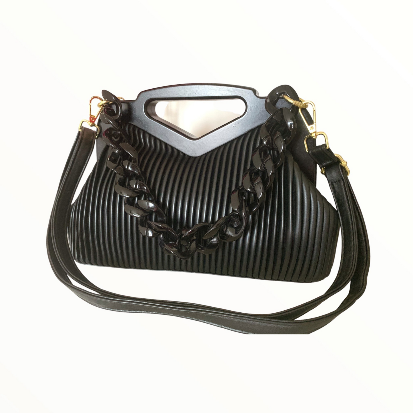 Caroline black purse