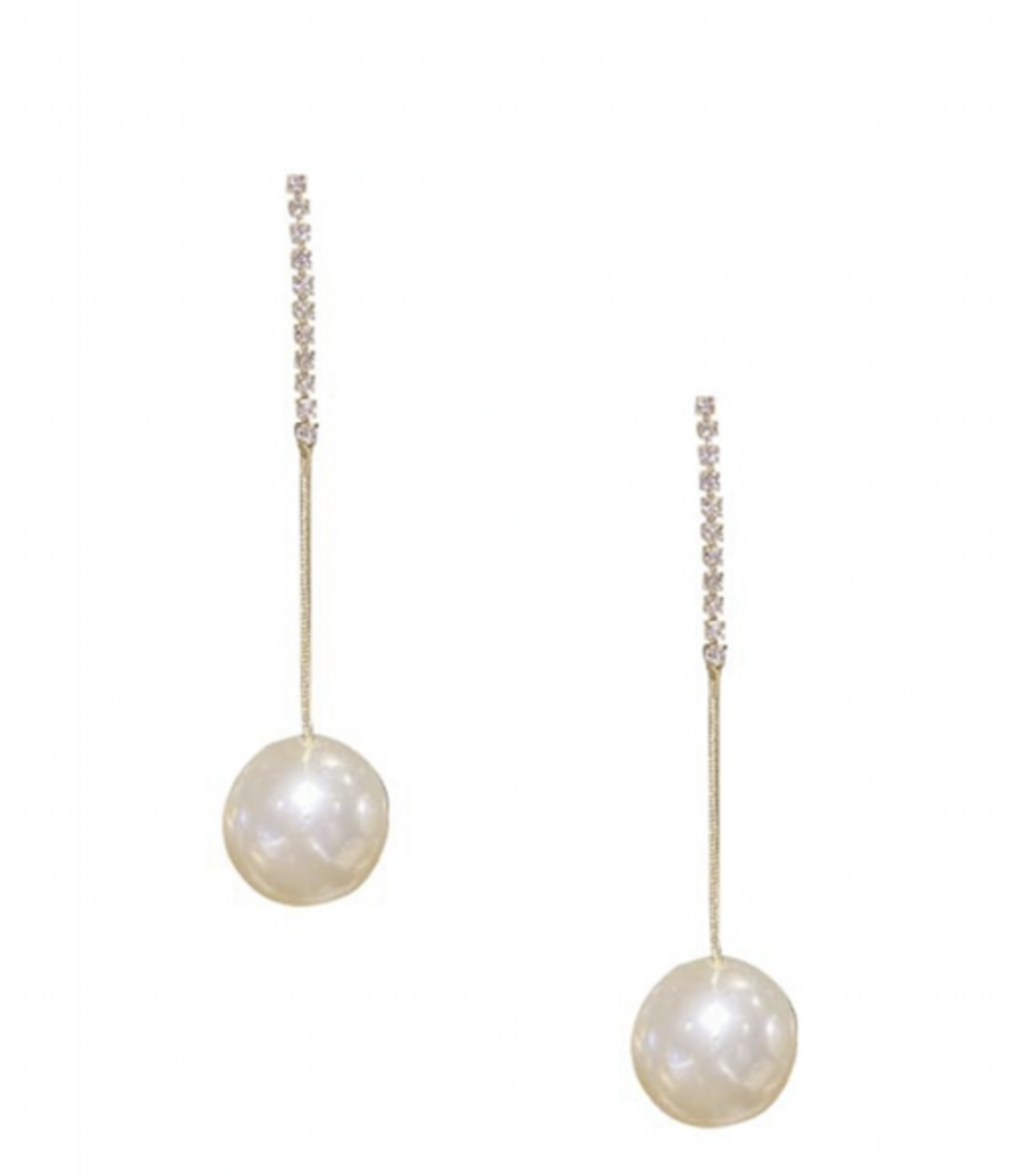 Pearl earrings